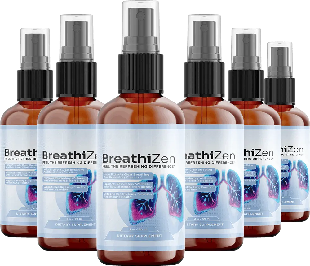 BreathiZen six bottles